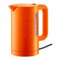 Bistro 34 OZ Cordless Kettle  Orange