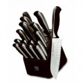J.A. Henckels International 15707-000 Fine Edge Synergy 17-Piece Knife Block Set