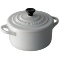 PG1160-0816 Petite Casserole  White (Covered Ramekins)