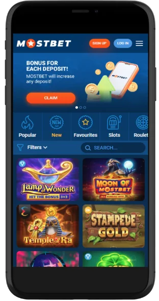 Mostbet Casino Slider App